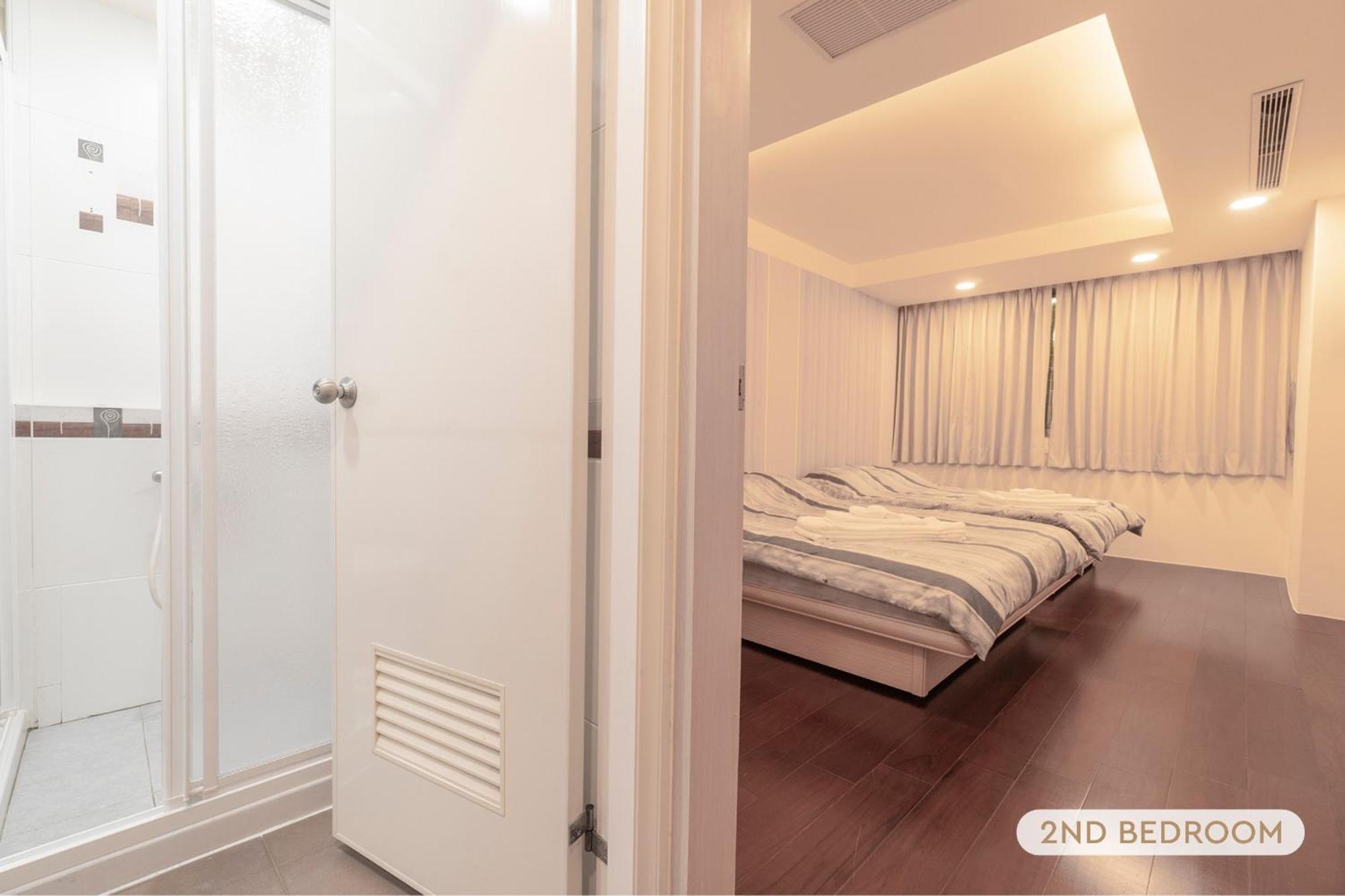 Apartment 3b2b Warm Cinema 4 Min To Xinyi Anhe Mrt 三房二衛 投影機 4分到信義安和站