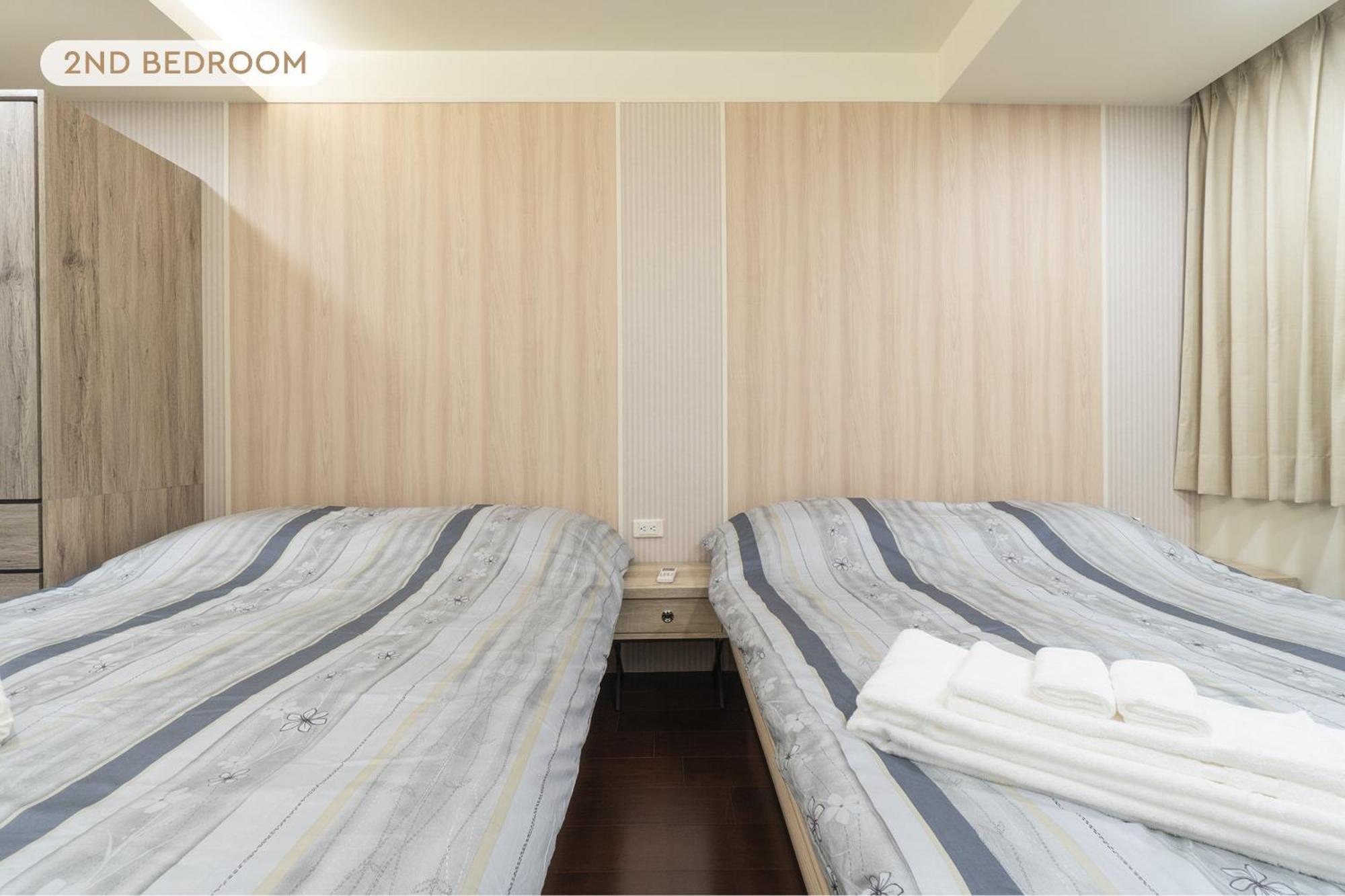 Apartment 3b2b Warm Cinema 4 Min To Xinyi Anhe Mrt 三房二衛 投影機 4分到信義安和站 *
